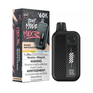 Beast Mode Max 3 Wicked White Peach 20mg